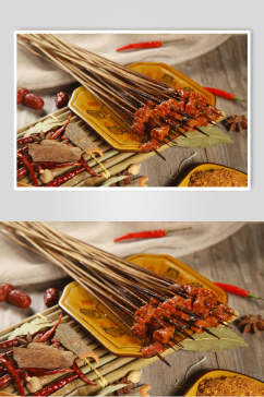 牛肉串串菜品图片