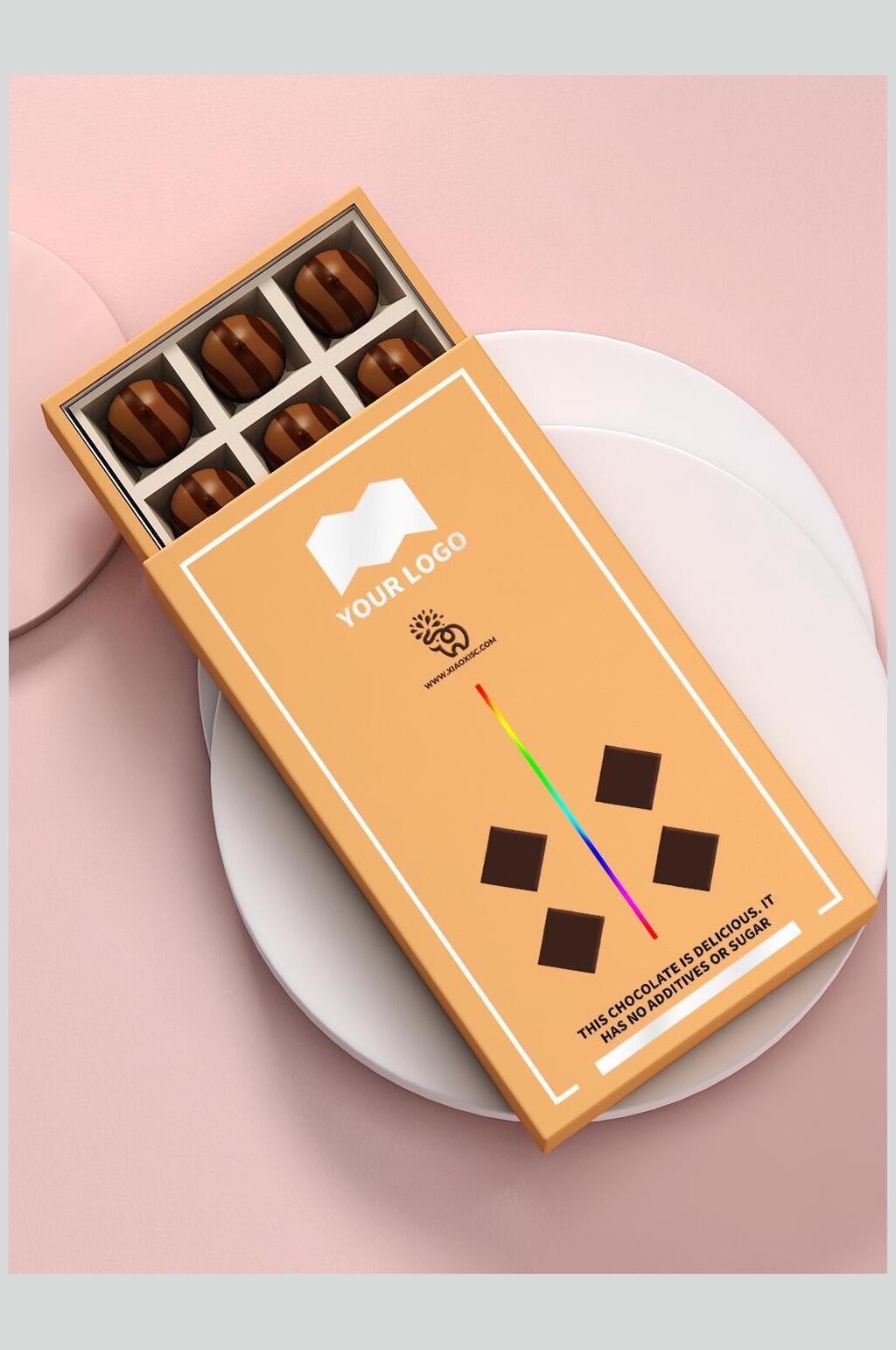 VI巧克力糖果样机素材