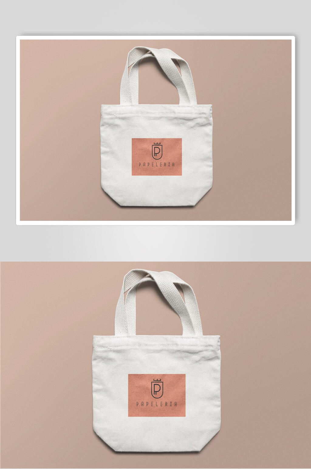 橙色高端VI品牌样机素材