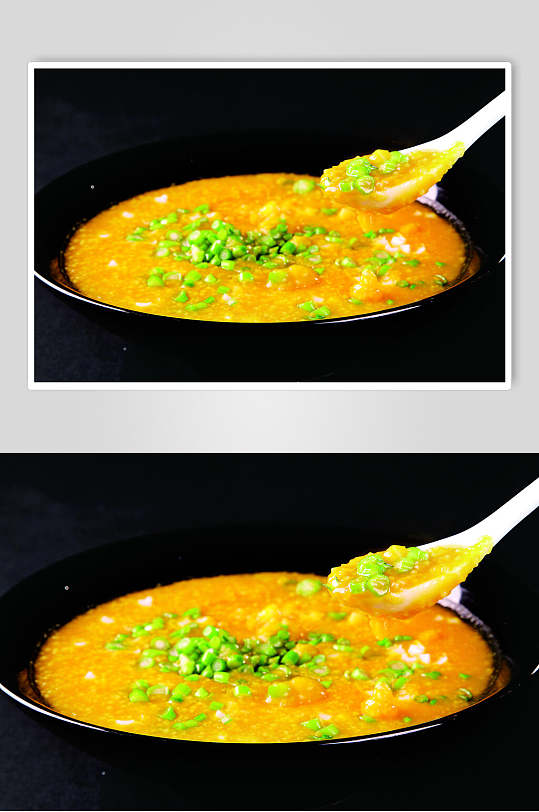 小米炖时蔬美食图片