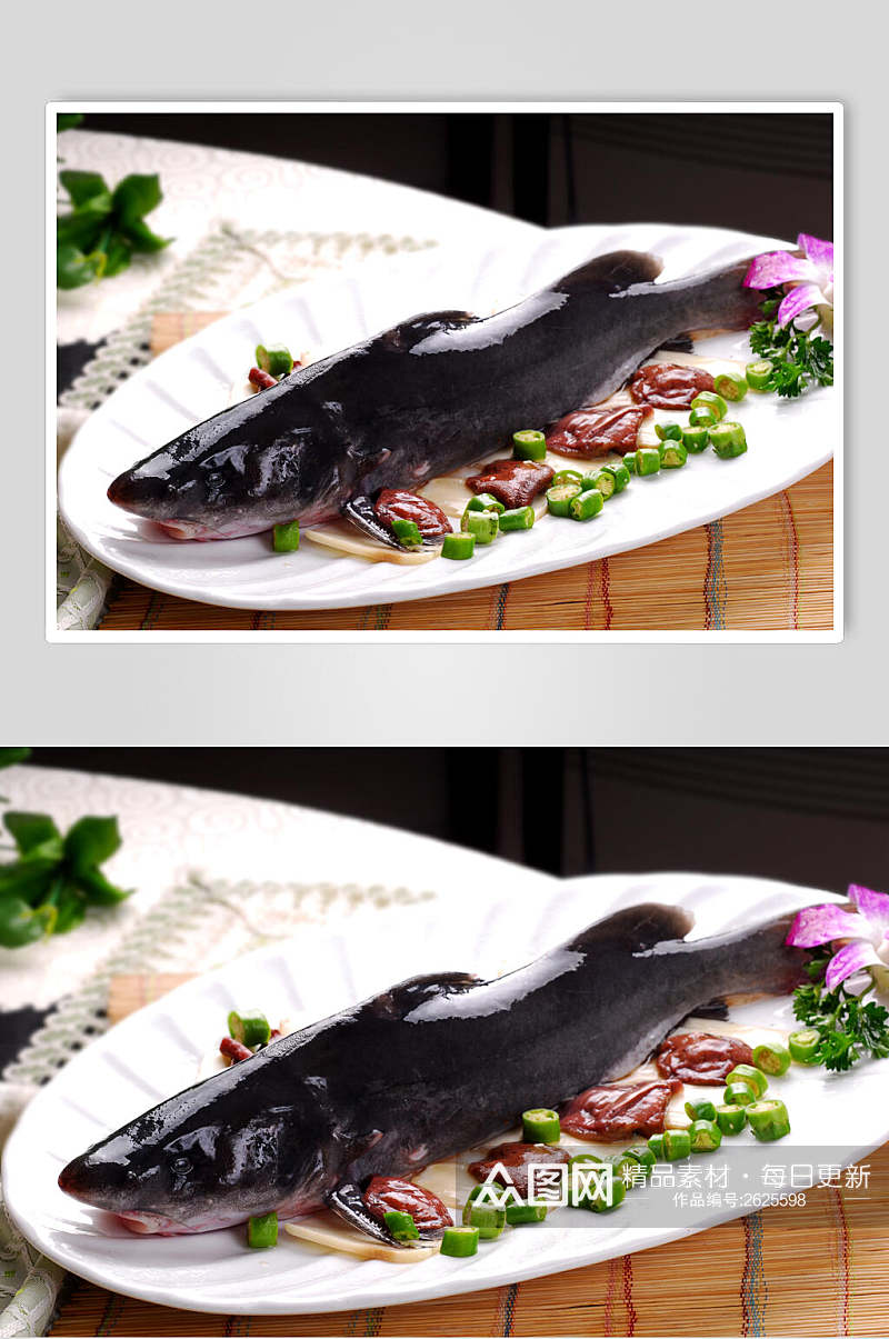 野菌煮江团餐饮食品图片素材