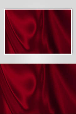 红色丝绸绸缎背景贴图摄影图片