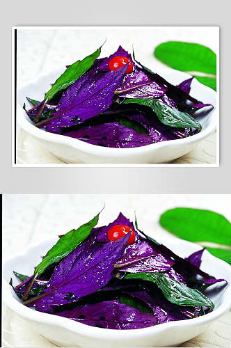 紫苏老醋天葵餐饮食物图片