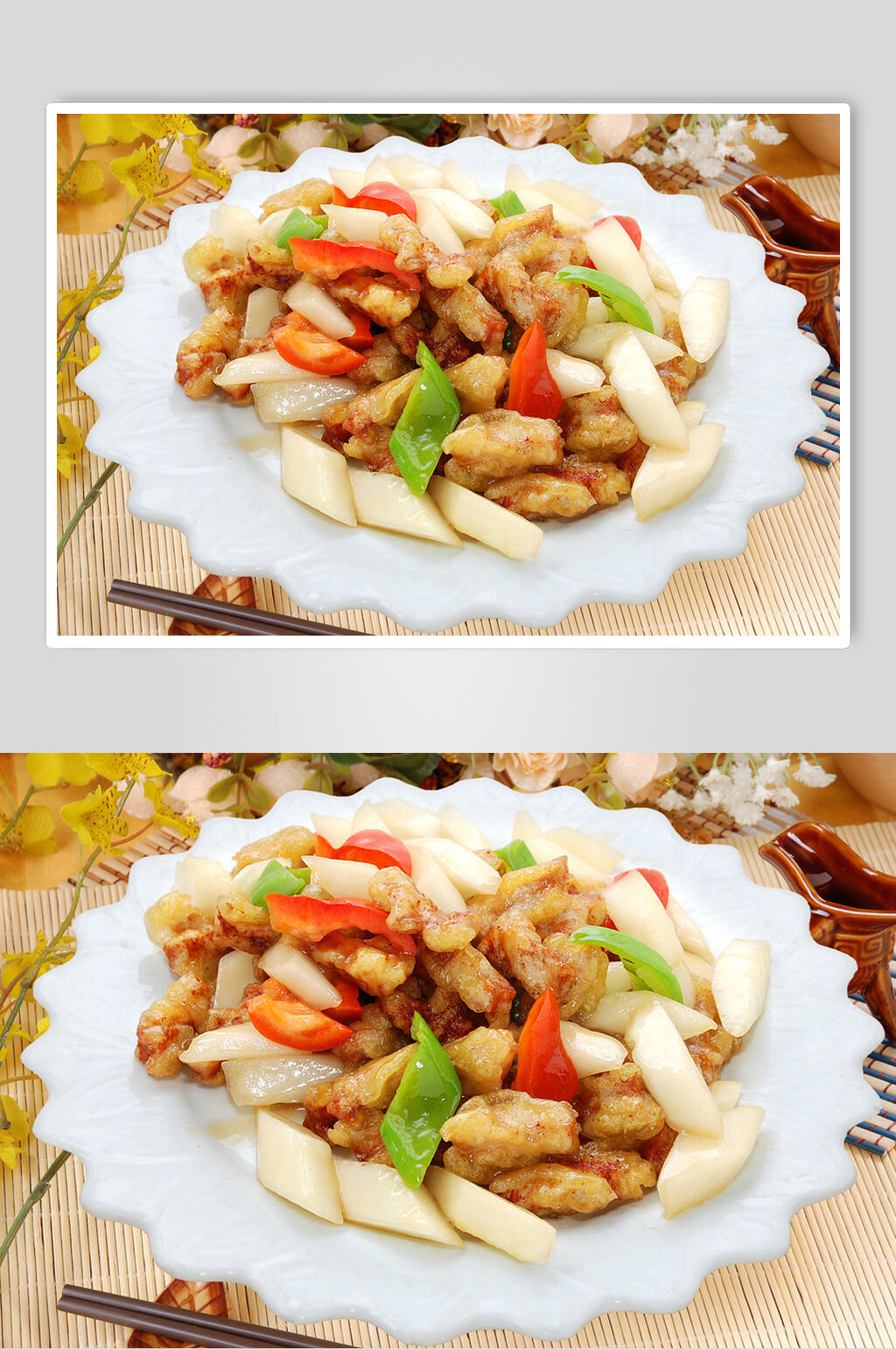 肉段老黄瓜摄影图片素材