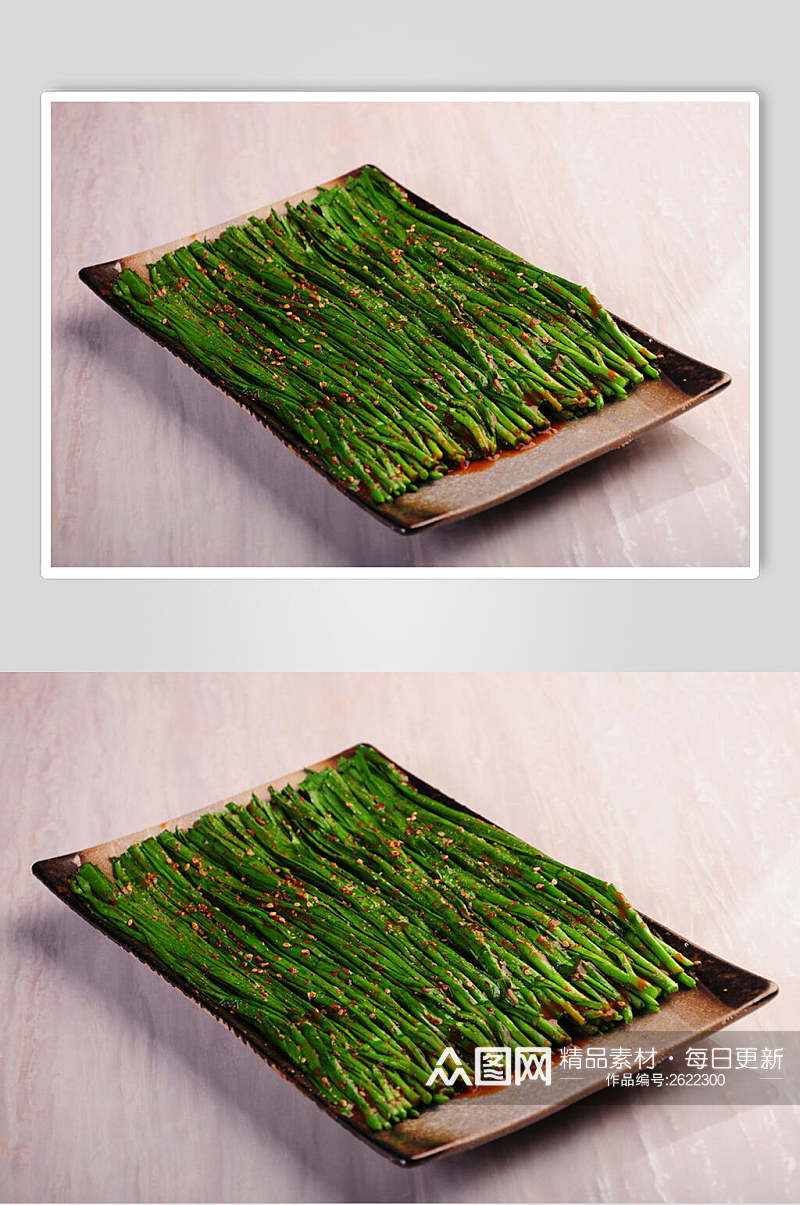 烤韭菜食品高清图片素材