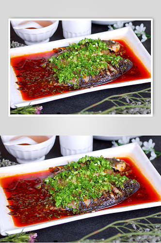麻辣鱼食物摄影图片