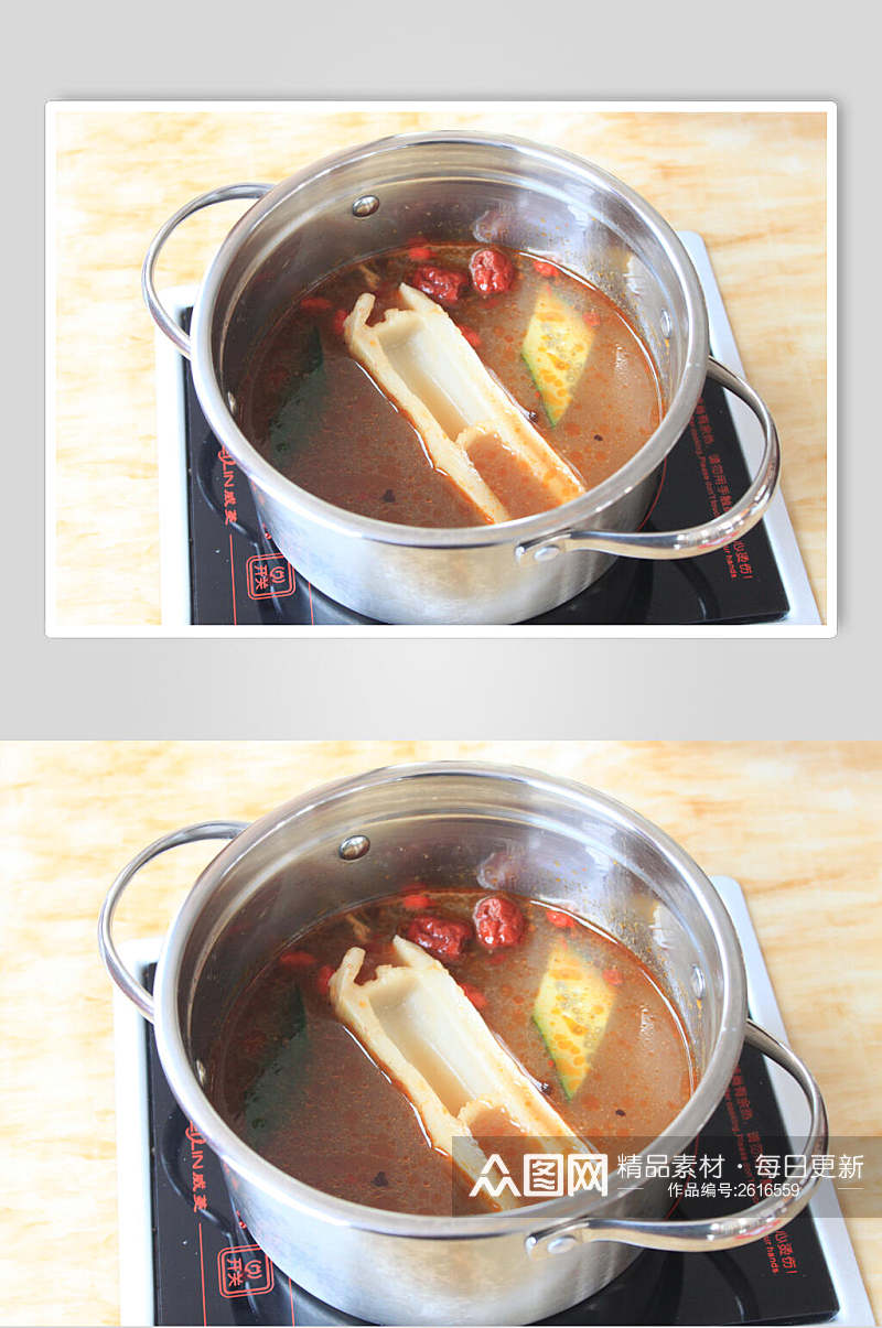 鲜香美味火锅锅底图片素材