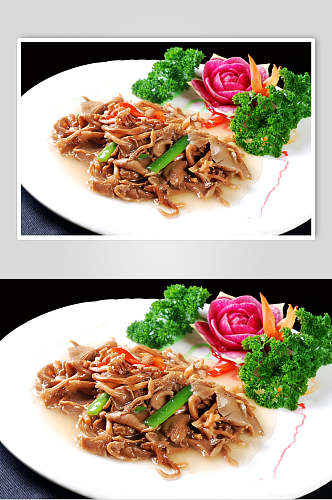 白油七莲菇餐饮食品图片