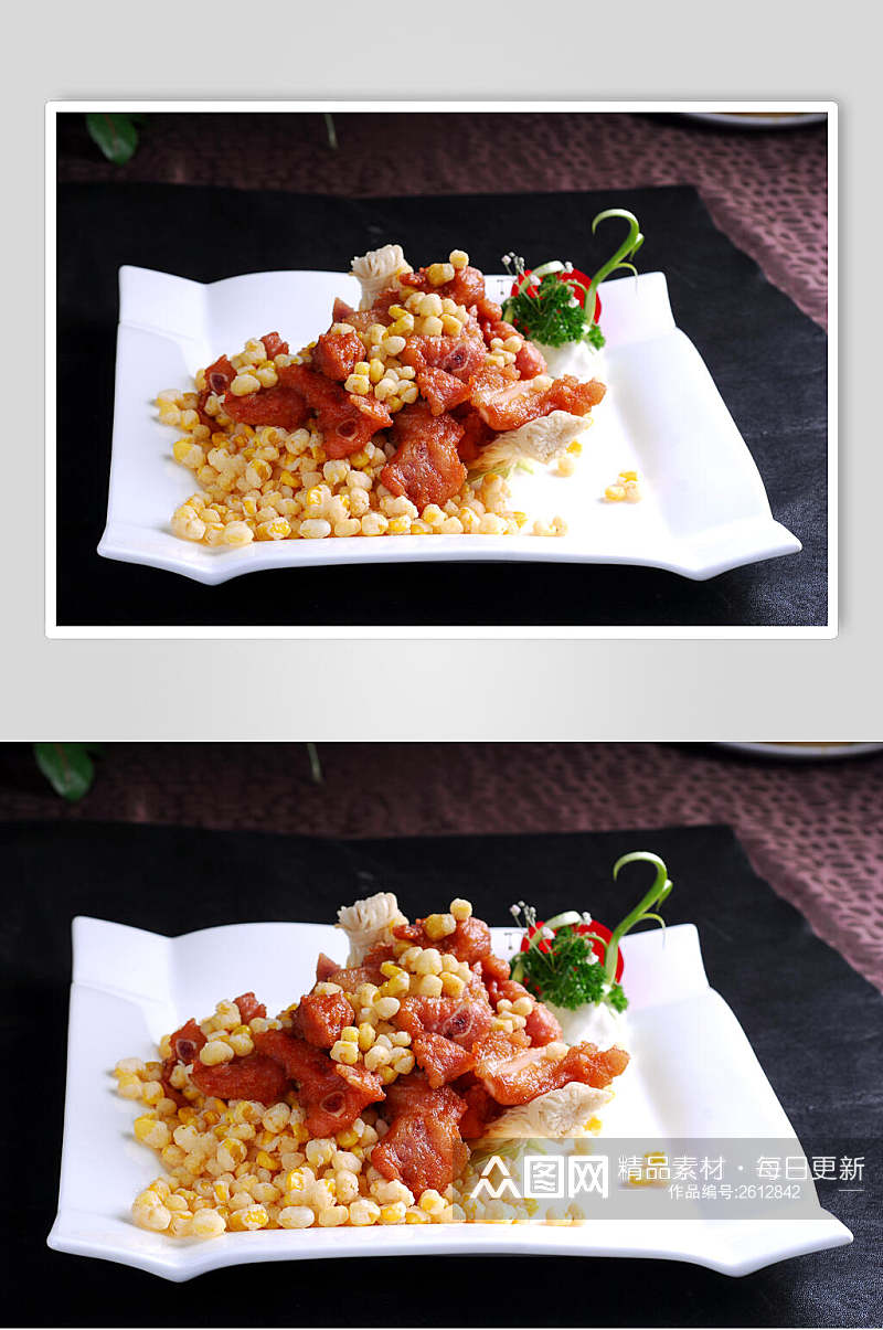 玉米多味排餐饮高清图片素材