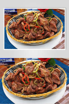 蒙古爆全腰餐饮食品图片