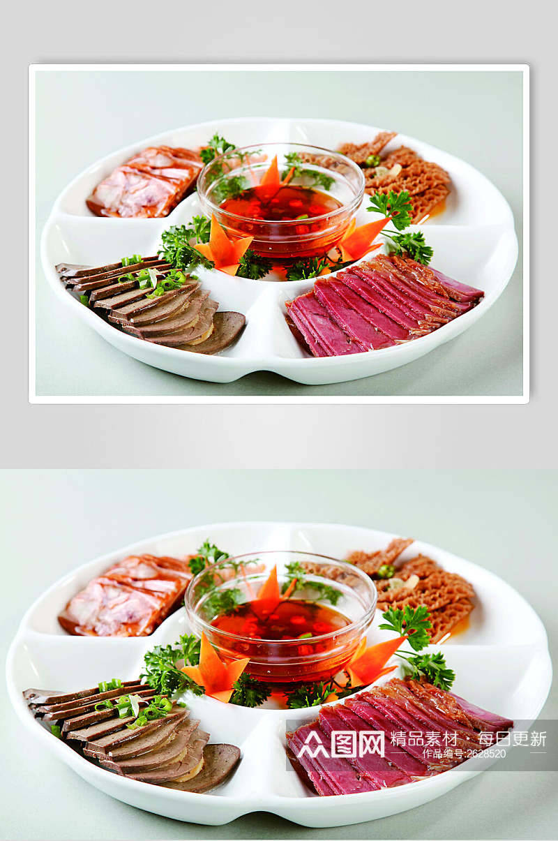卤水大拼餐饮食物图片素材