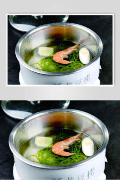 新鲜海鲜锅食物图片