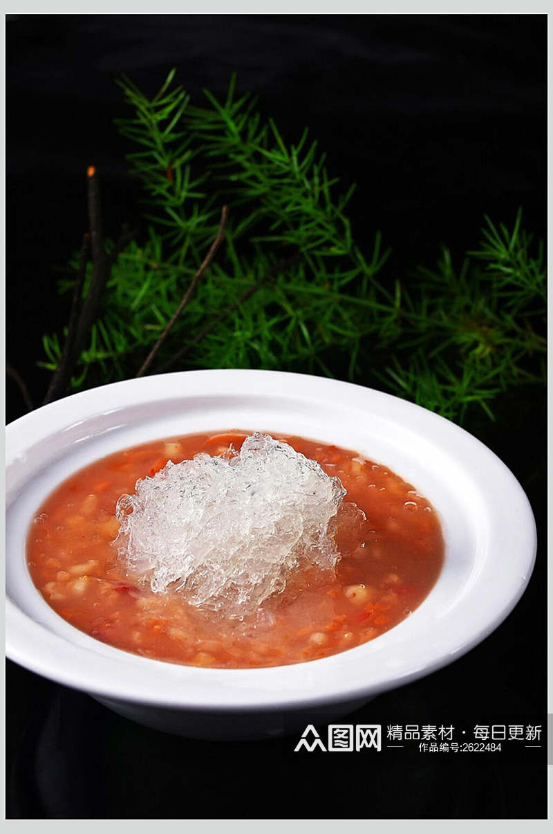 八宝燕窝粥食品摄影图片素材