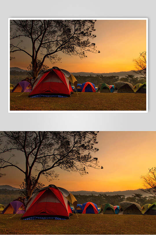户外露营帐篷高清图片