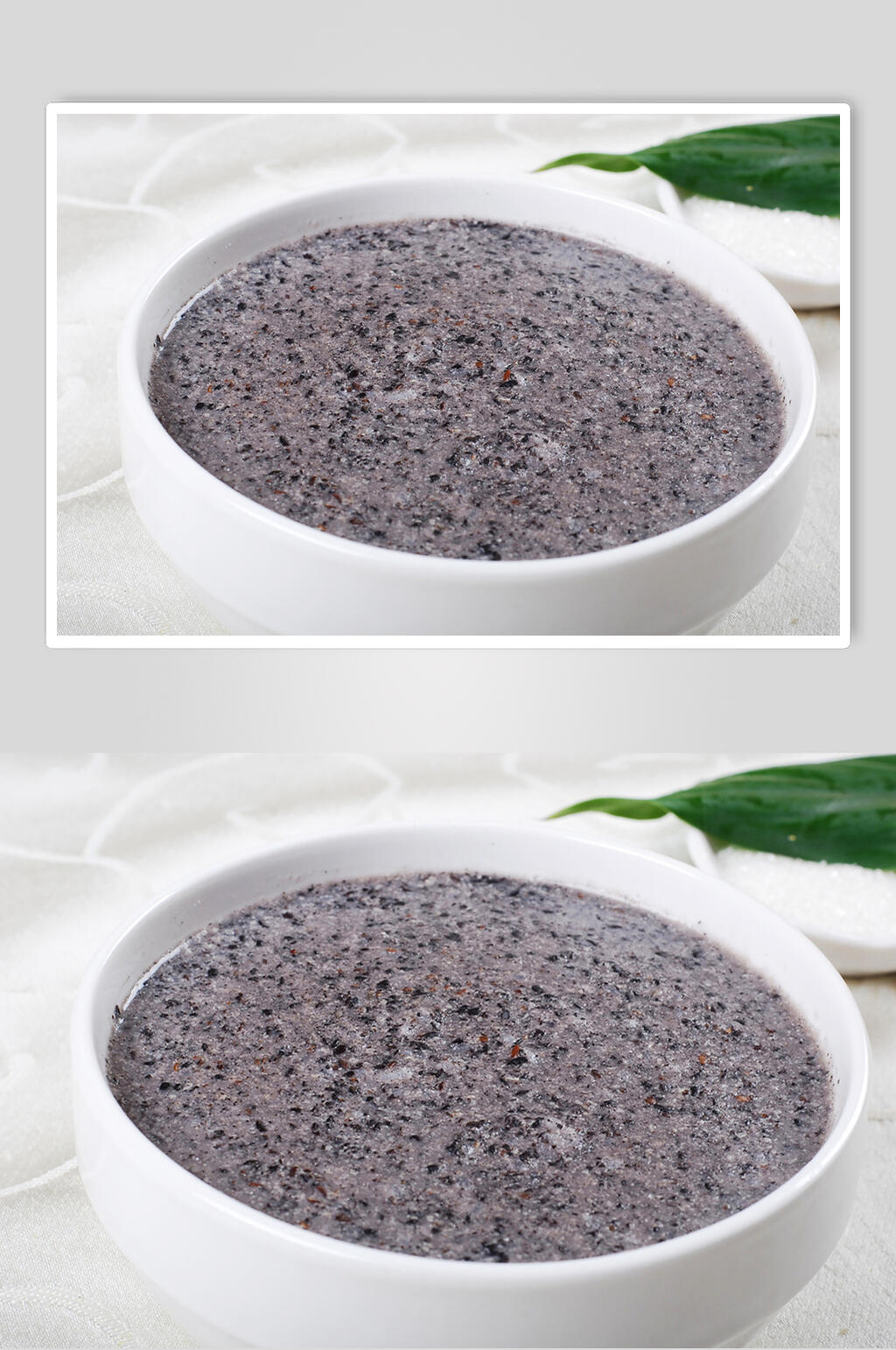 黑芝麻糊粥食品摄影图片素材