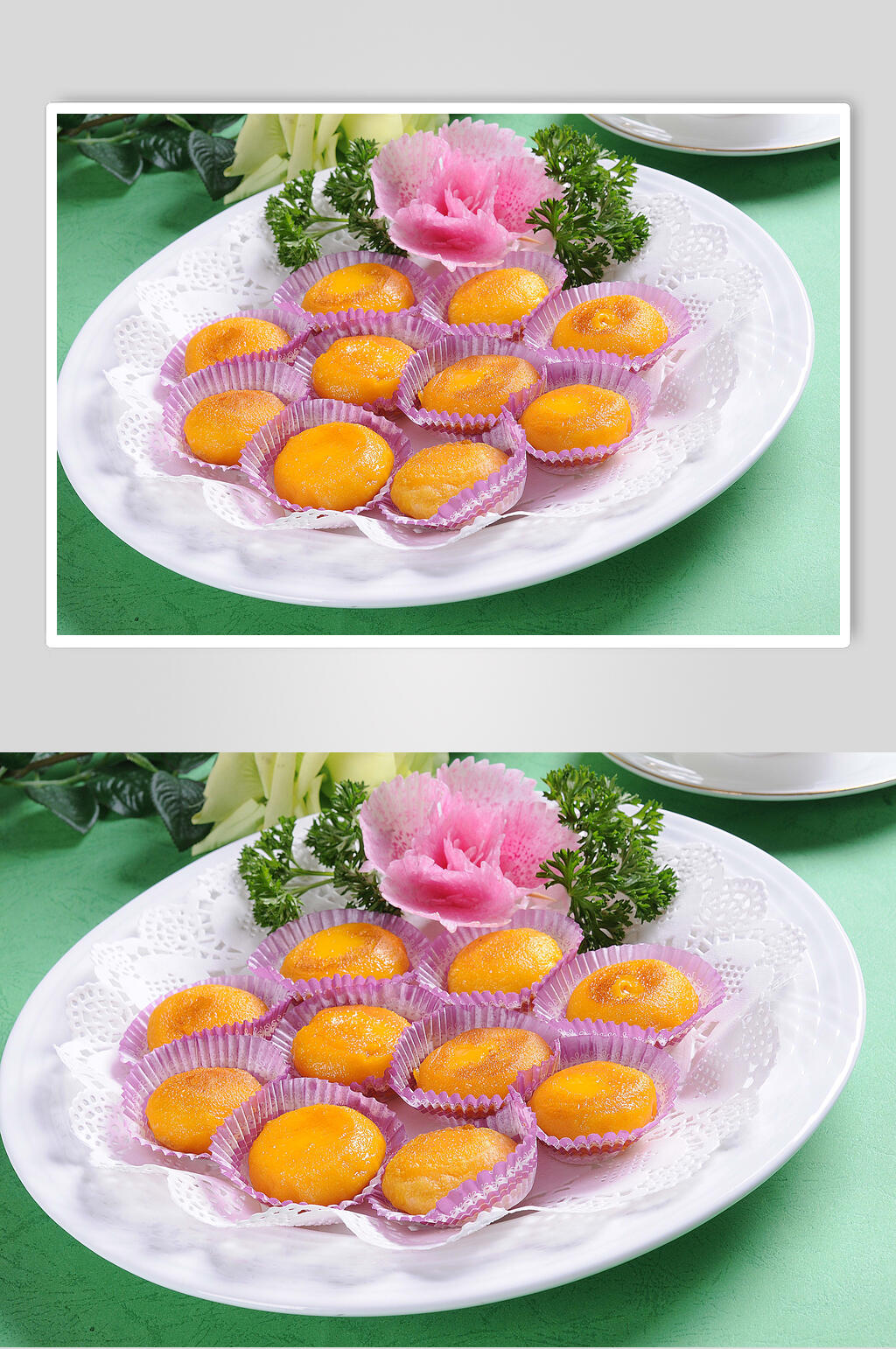 飘香美味小吃南瓜饼图片素材