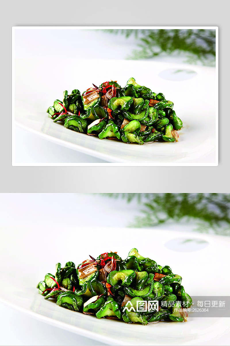 橄榄油炒瓜餐饮食物图片素材