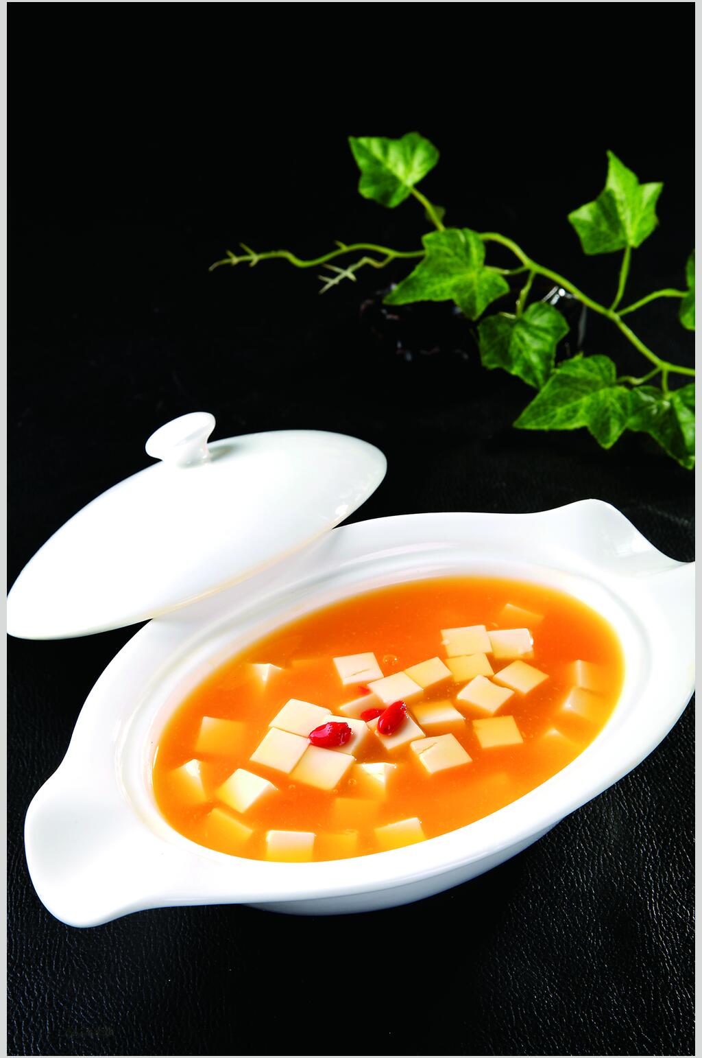 相爷烩白玉食物摄影图片素材