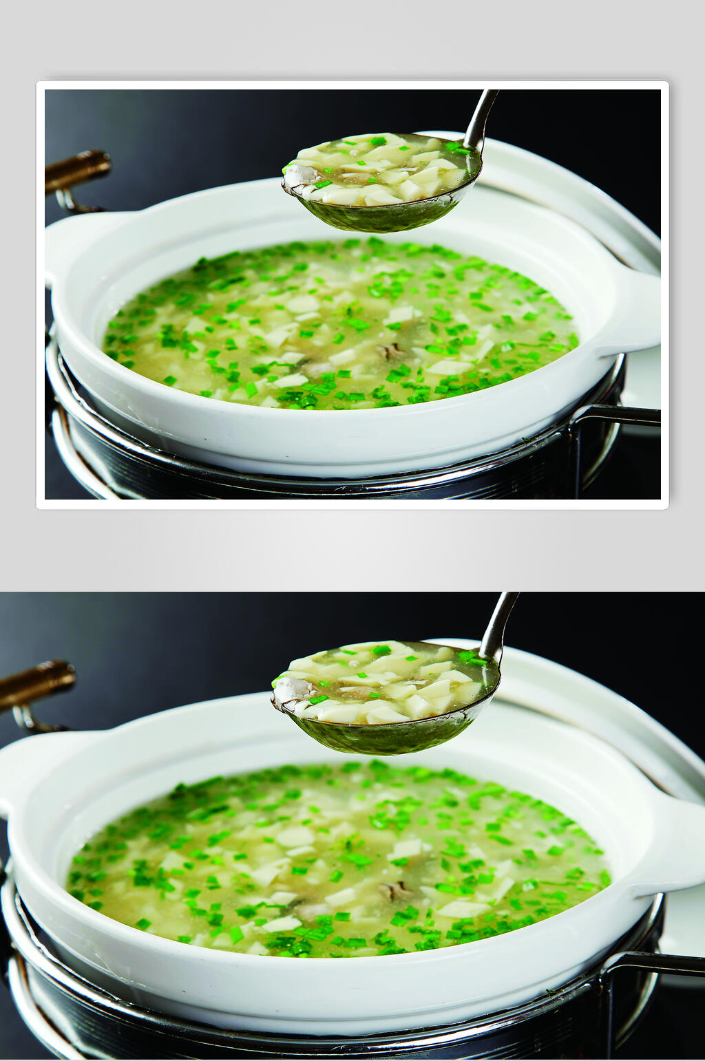 蛎黄豆腐食物高清图片素材
