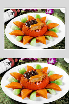 富贵金瓜环餐饮食物图片