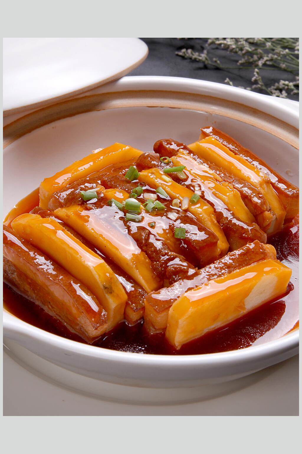 广东扣肉煲食物高清图片素材