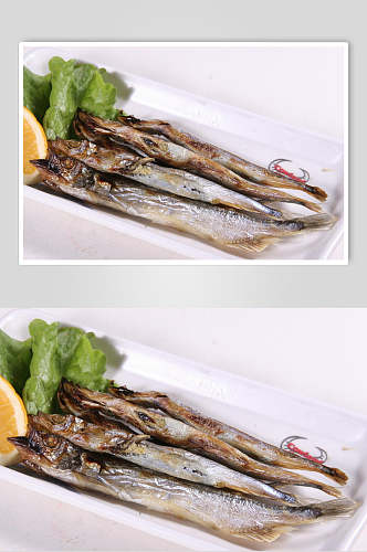 多春鱼餐饮高清图片