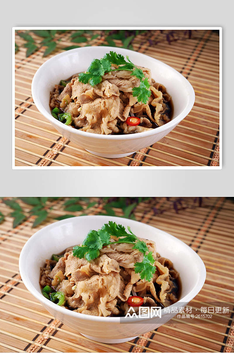 热肥牛豆腐煲食物高清图片素材