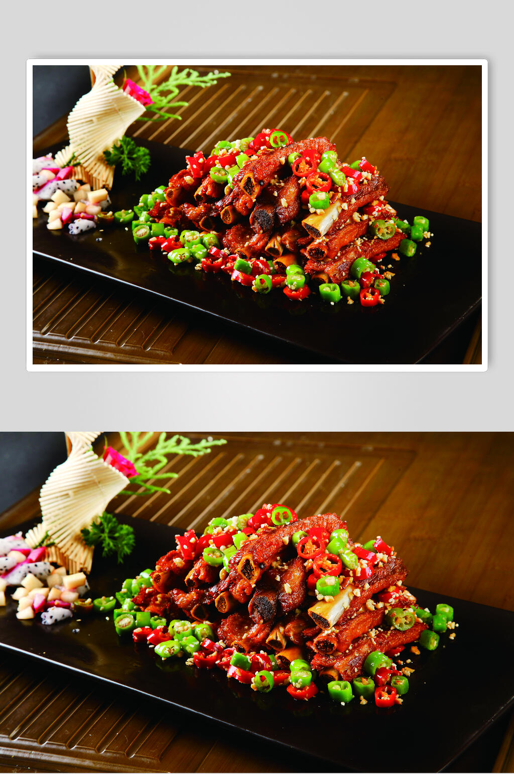 生记秘制排骨餐饮食品图片素材