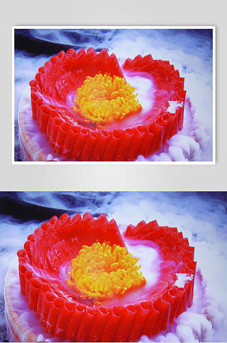 云漫巫山刺身餐饮食品图片