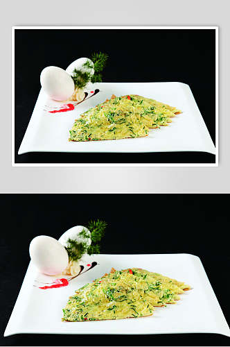 美味香椿苗鹌鹑蛋餐饮食品图片