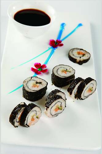 精品日式寿司太卷餐饮食品图片