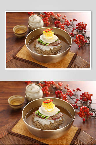 精品美味朝鲜冷面美食图片