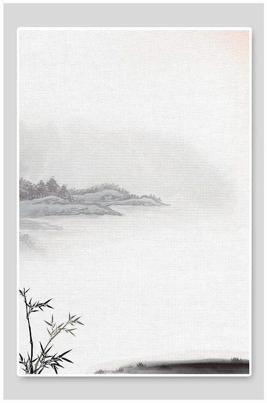 灰白色高端创意简约中国素雅风背景