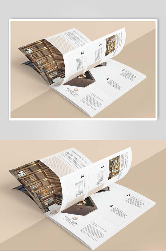图书杂志排版样机设计