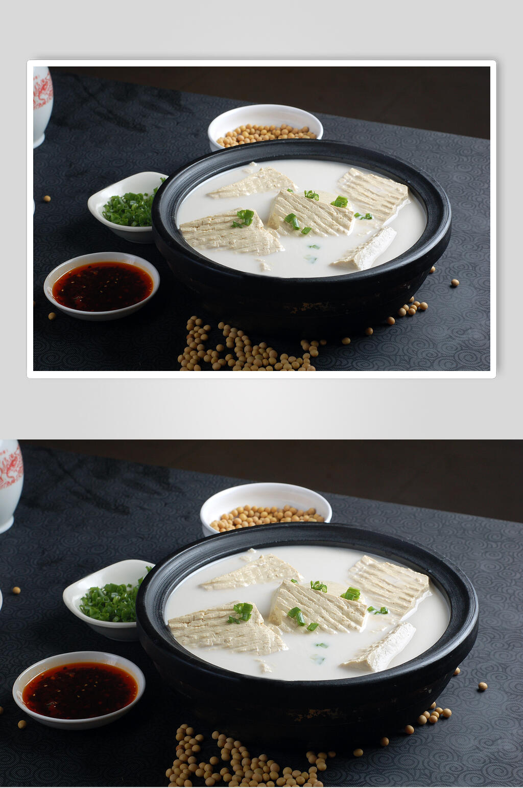 沾水豆花食物图片素材
