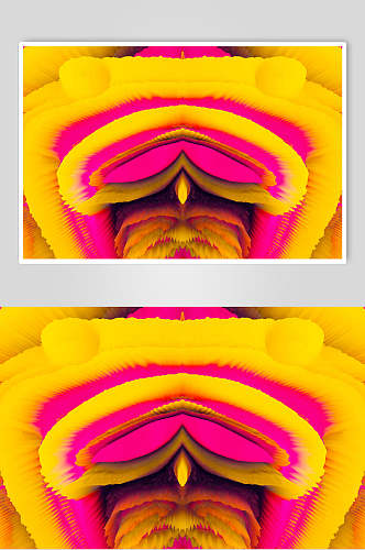 红黄放射性几何形状背景贴图高清图片