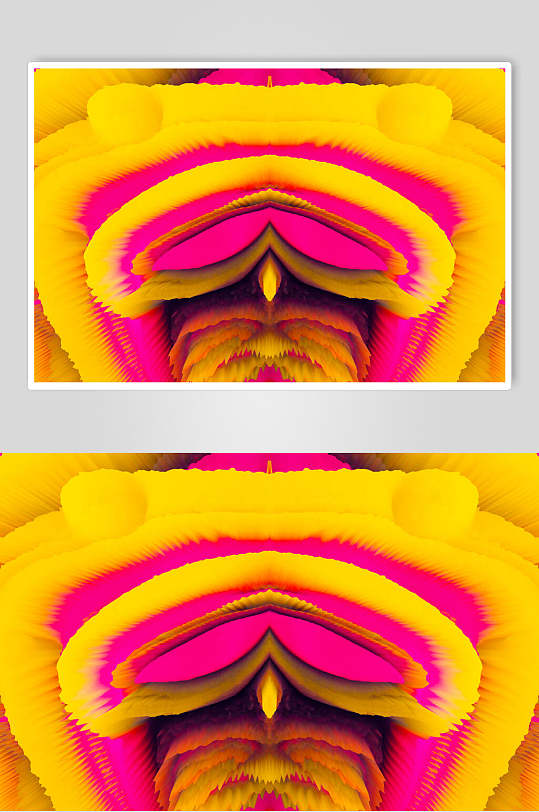 红黄放射性几何形状背景贴图高清图片