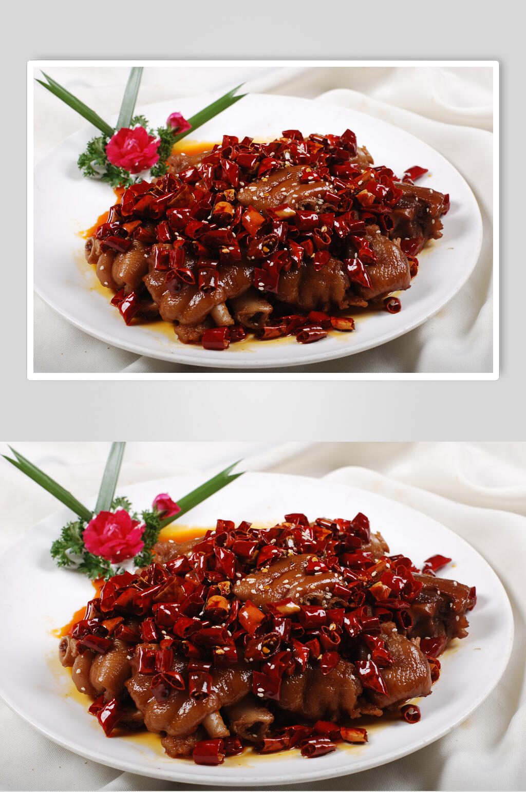 香辣猪手餐饮高清图片素材