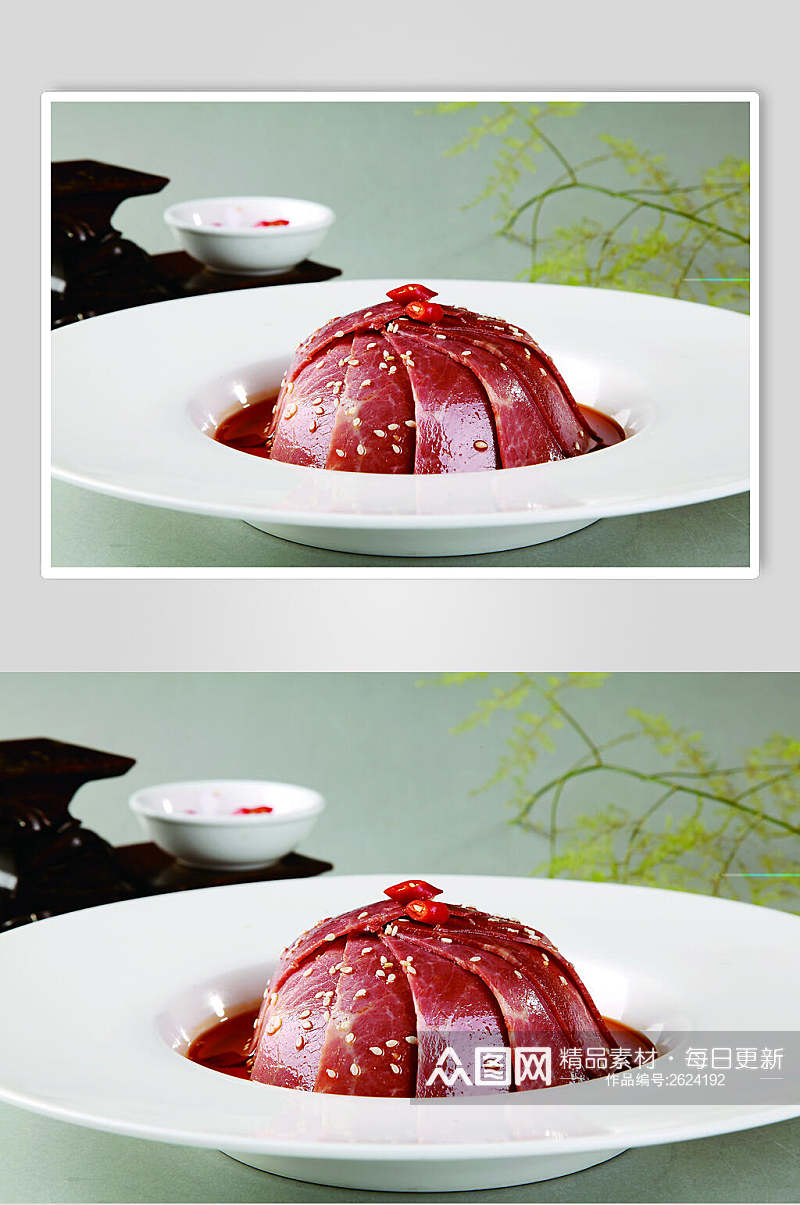 川香牛腱餐饮食品图片素材
