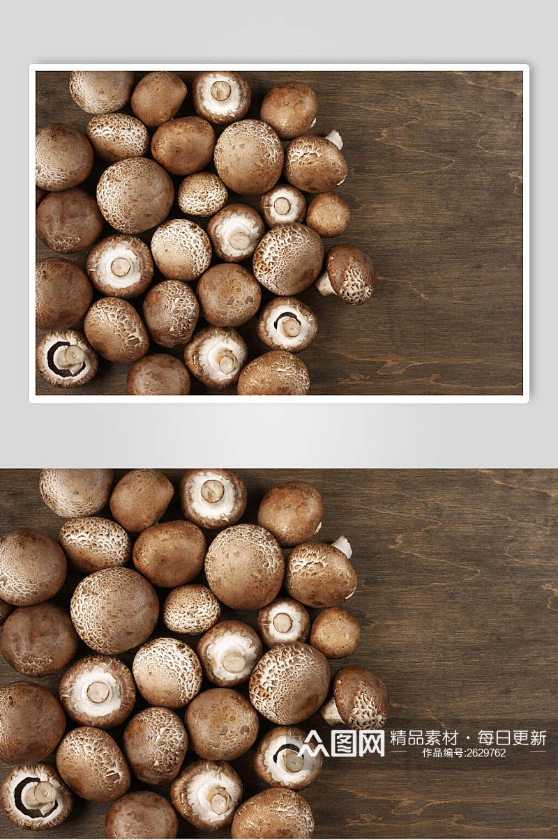 鲜香蘑菇香菇餐饮食品图片素材