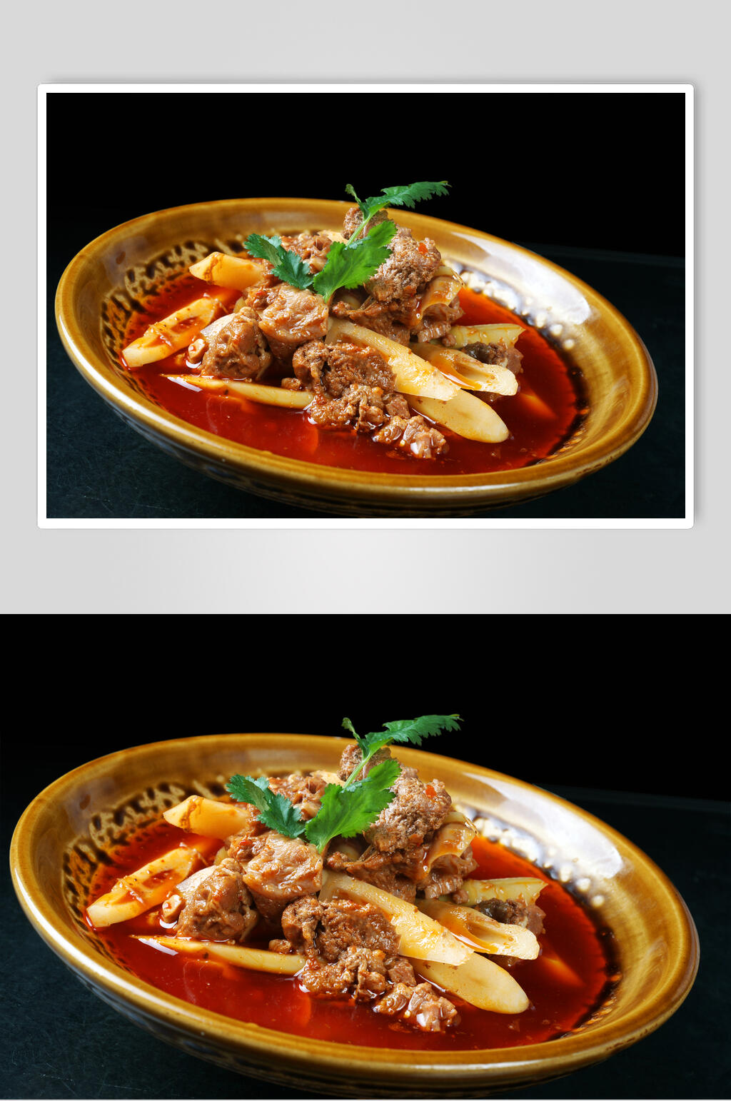 笋子烧牛肉摄影图片素材