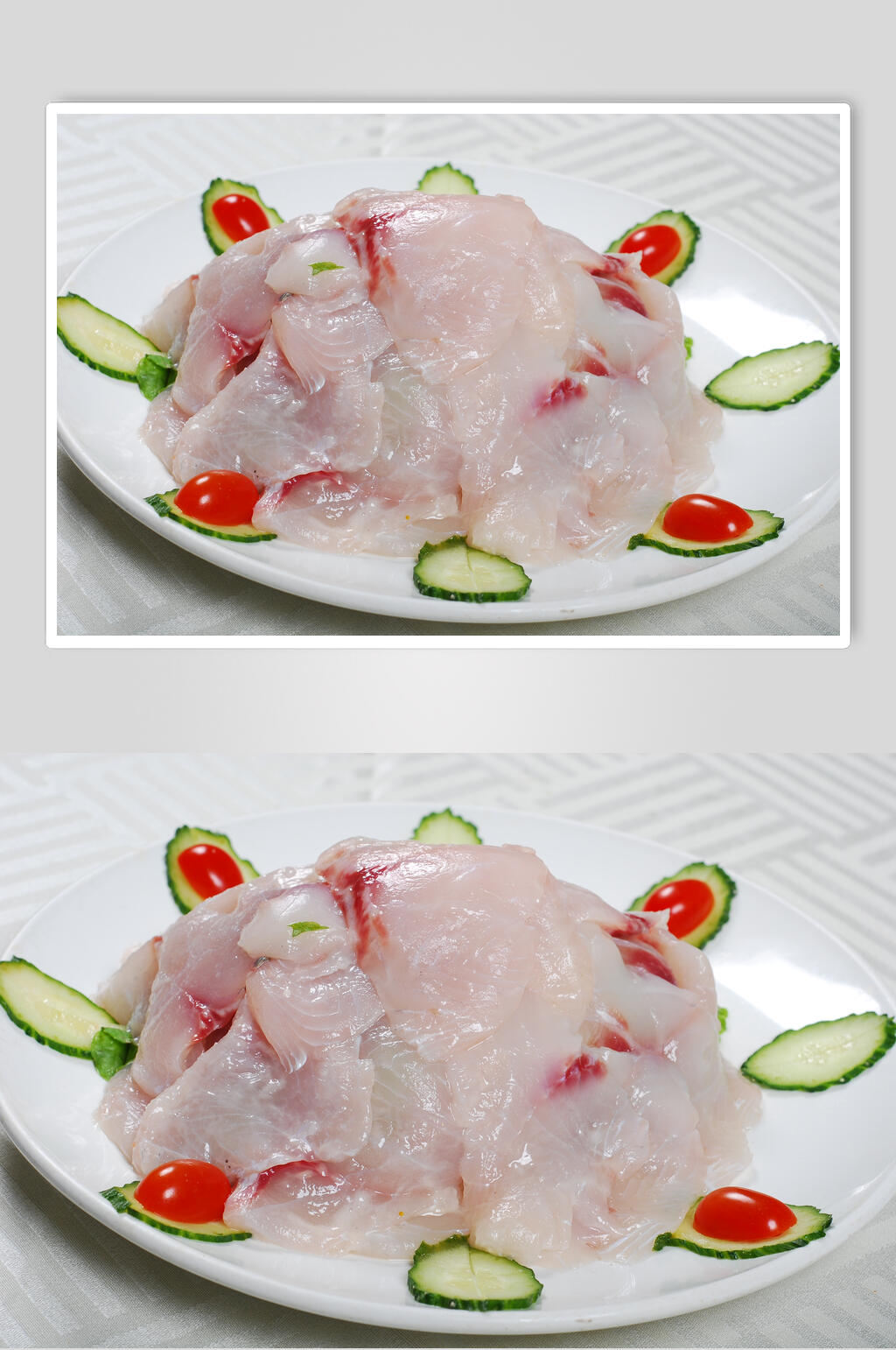 新鲜烤鱼片食物摄影图片素材