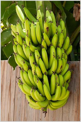 清新绿色水果香蕉图片