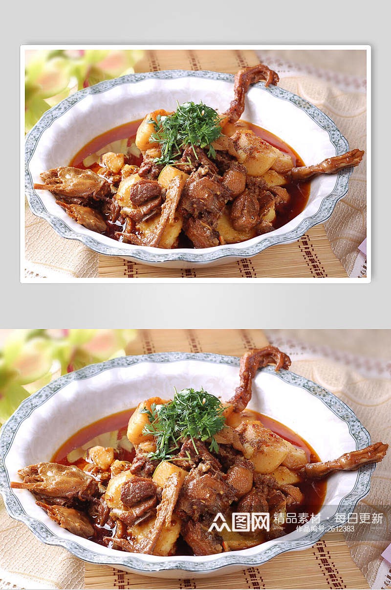 新派黄江鸭食品高清图片素材