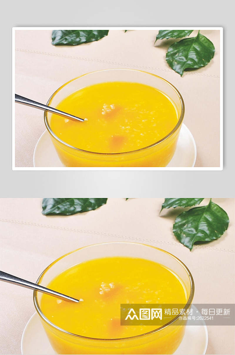 健康美味南瓜粥食品摄影图片素材