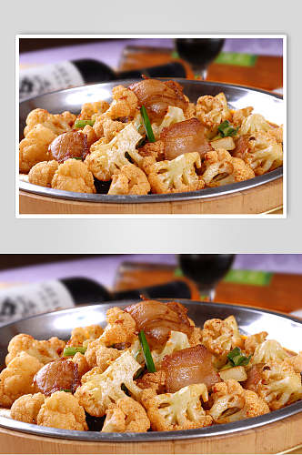 铜盆花菜餐饮食品图片