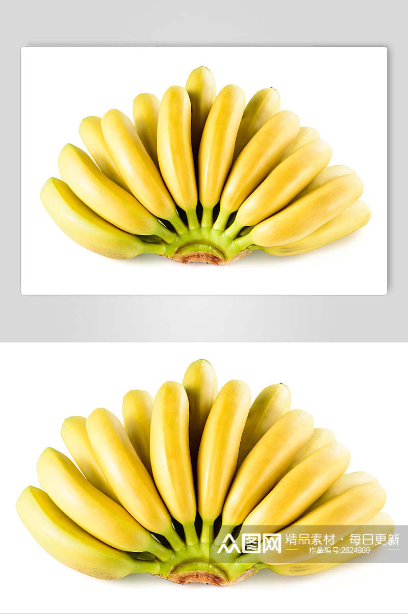 金黄美味水果香蕉图片素材