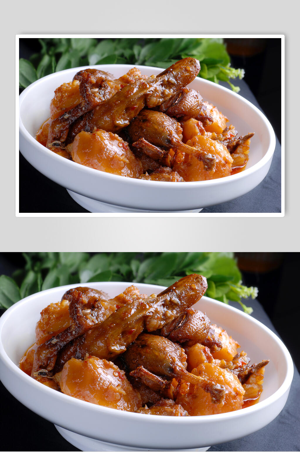 特色庄子红汤鸭食品高清图片素材