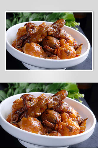 特色庄子红汤鸭食品高清图片