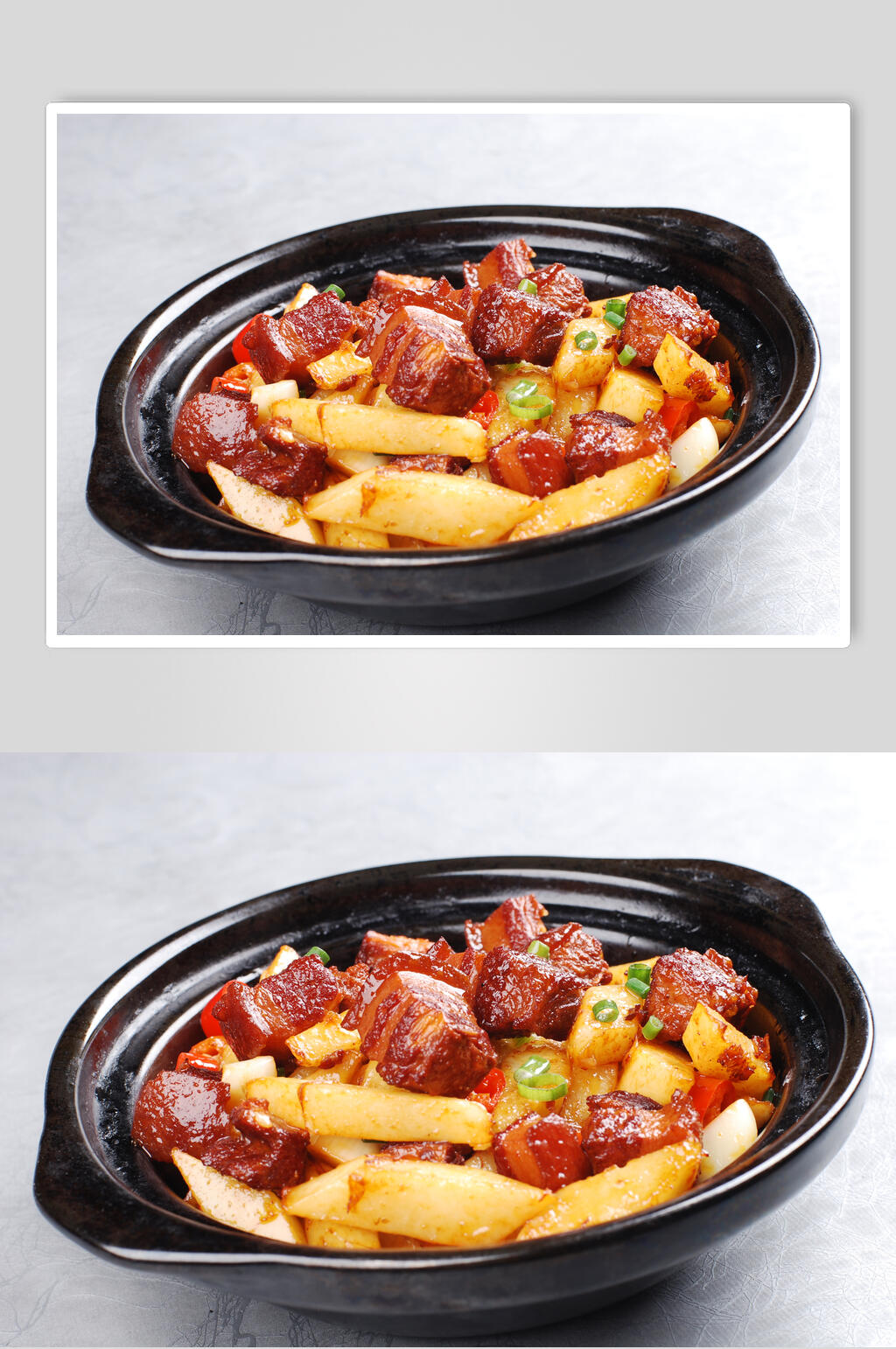 煲仔红烧肉食物高清图片素材